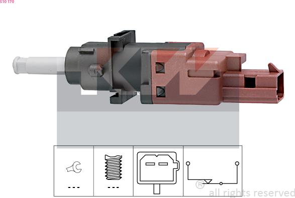 KW 510 170 - Innesto, Comando disinnesto frizione autozon.pro