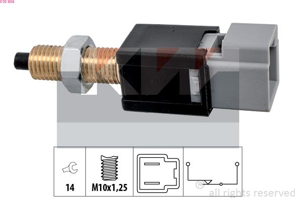 KW 510 304 - Interruttore luce freno autozon.pro