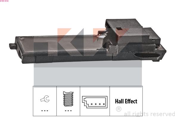 KW 510 314 - Innesto, Comando disinnesto frizione autozon.pro