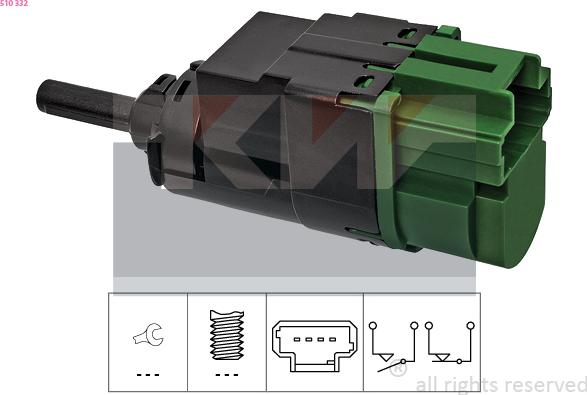 KW 510 332 - Interruttore luce freno autozon.pro