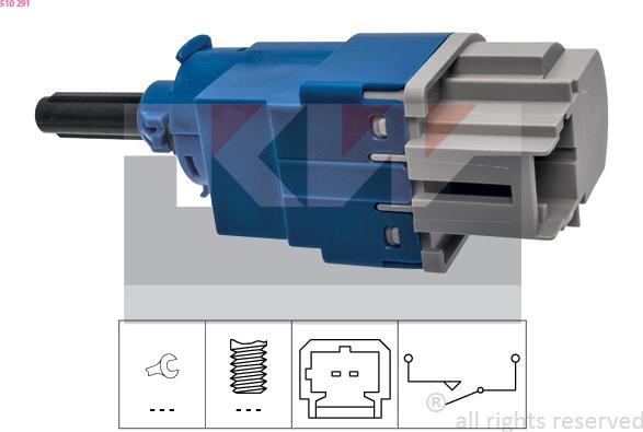 KW 510 291 - Innesto, Comando disinnesto frizione autozon.pro