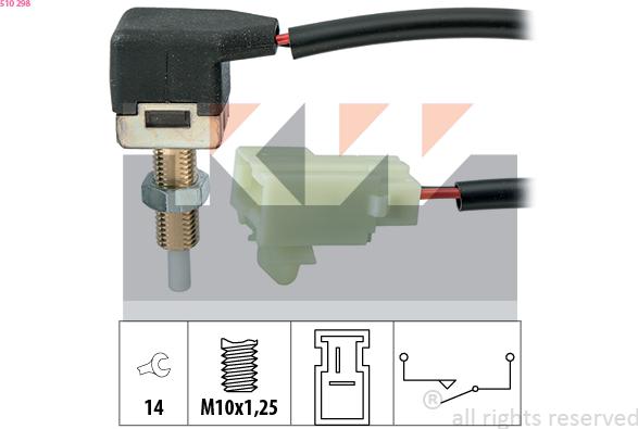 KW 510 298 - Innesto, Comando disinnesto frizione autozon.pro