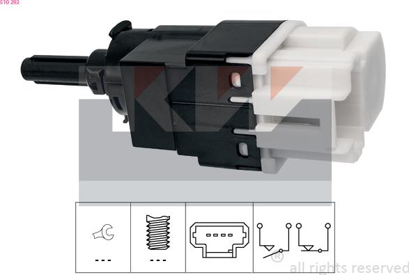 KW 510 292 - Interruttore luce freno autozon.pro