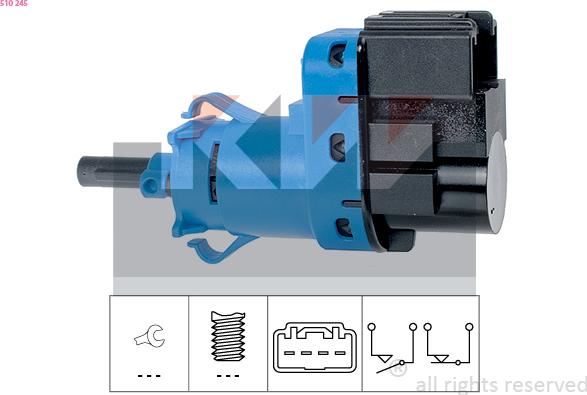 KW 510 245 - Interruttore luce freno autozon.pro