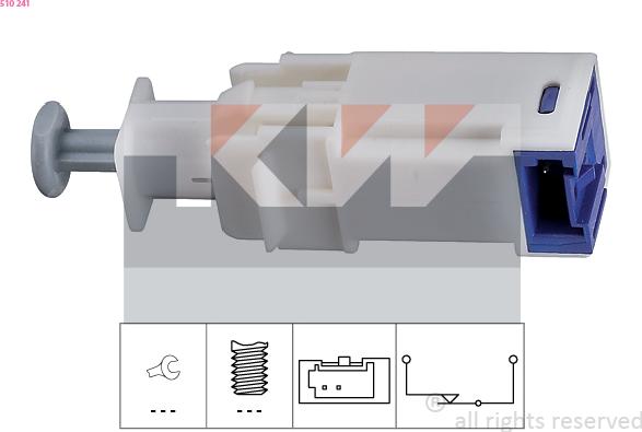 KW 510 241 - Innesto, Comando disinnesto frizione autozon.pro