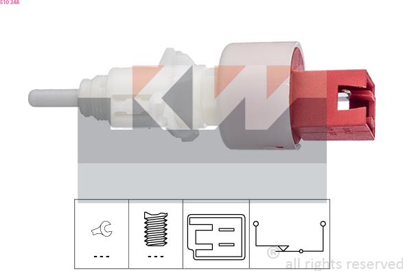 KW 510 248 - Innesto, Comando disinnesto frizione autozon.pro