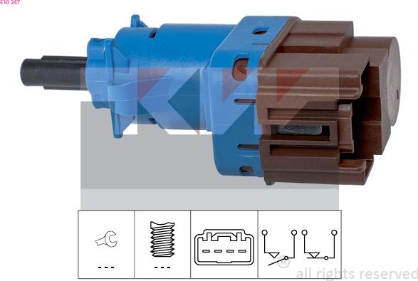 KW 510 247 - Interruttore luce freno autozon.pro