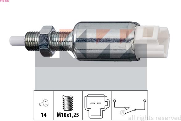 KW 510 258 - Innesto, Comando disinnesto frizione autozon.pro