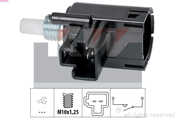 KW 510 257 - Innesto, Comando disinnesto frizione autozon.pro