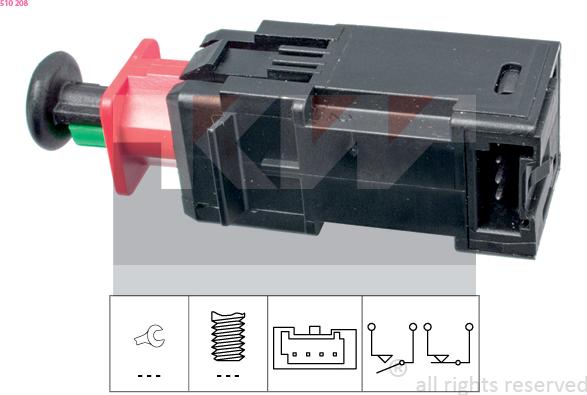 KW 510 208 - Interruttore luce freno autozon.pro