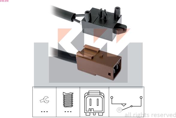 KW 510 219 - Innesto, Comando disinnesto frizione autozon.pro