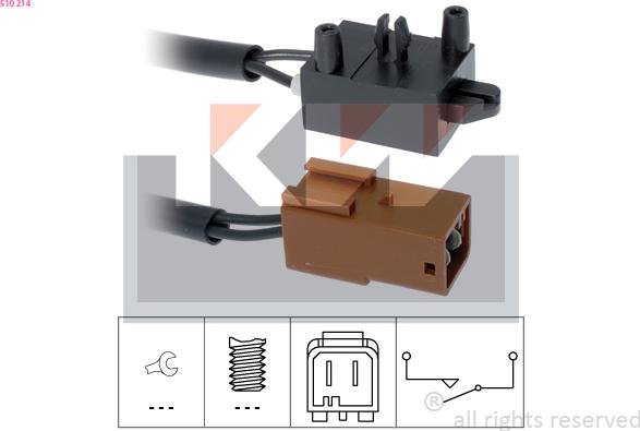 KW 510 214 - Innesto, Comando disinnesto frizione autozon.pro