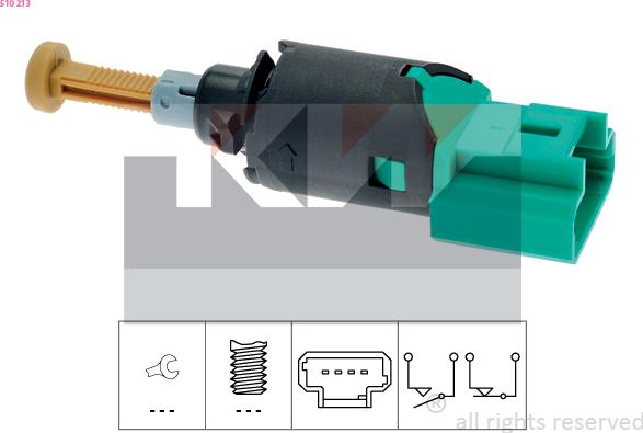 KW 510 213 - Interruttore luce freno autozon.pro