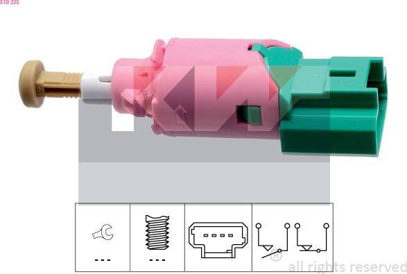 KW 510 235 - Interruttore luce freno autozon.pro