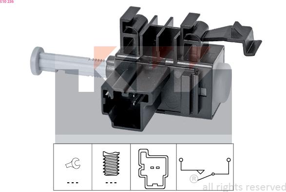 KW 510 236 - Innesto, Comando disinnesto frizione autozon.pro