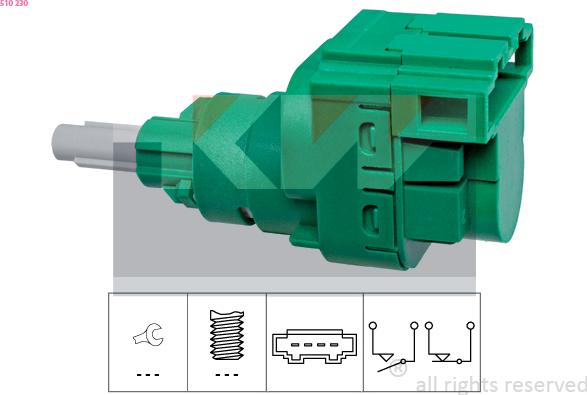 KW 510 230 - Interruttore luce freno autozon.pro