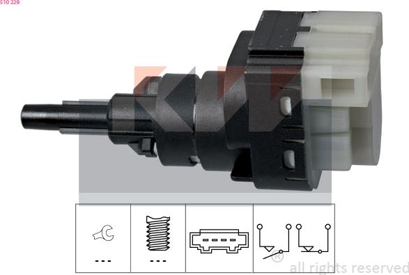 KW 510 229 - Interruttore luce freno autozon.pro