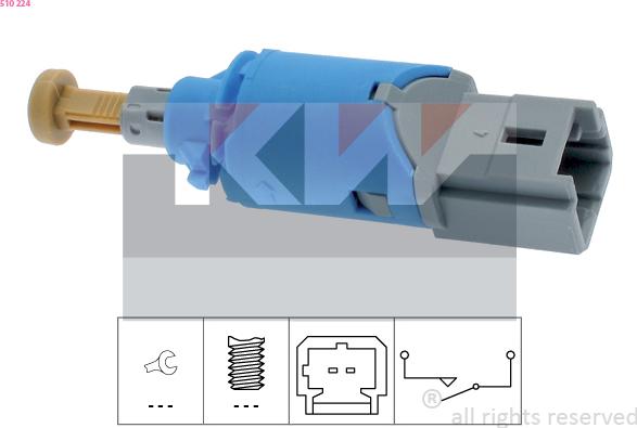 KW 510 224 - Interruttore luce freno autozon.pro