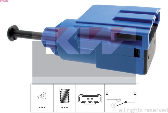 KW 510 220 - Innesto, Comando disinnesto frizione autozon.pro