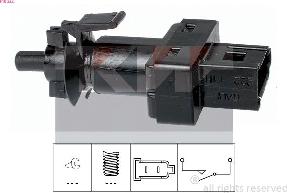 KW 510 222 - Interruttore luce freno autozon.pro