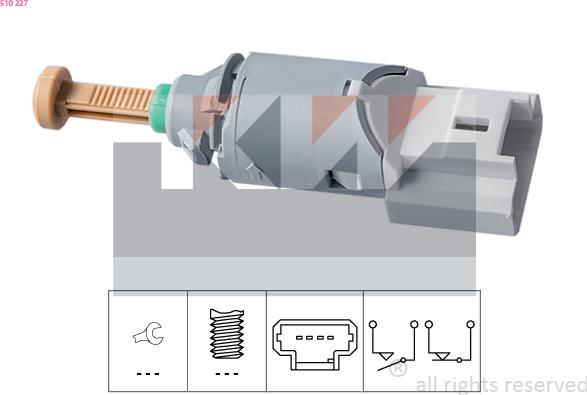 KW 510 227 - Interruttore luce freno autozon.pro