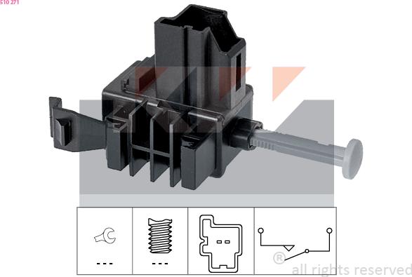 KW 510 271 - Innesto, Comando disinnesto frizione autozon.pro