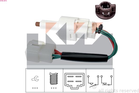 KW 510 273 - Interruttore luce freno autozon.pro