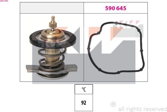 KW 580 590 - Termostato, Refrigerante autozon.pro