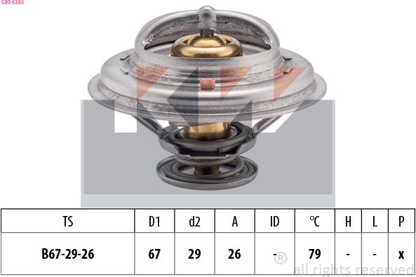 KW 580 638S - Termostato, Refrigerante autozon.pro