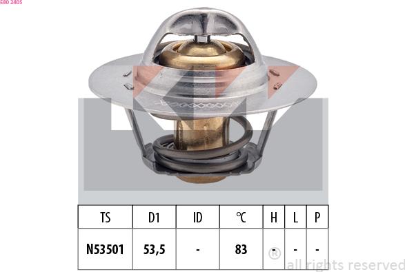 KW 580 240S - Termostato, Refrigerante autozon.pro