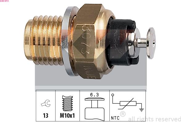 KW 530 073 - Sensore, Temperatura olio autozon.pro