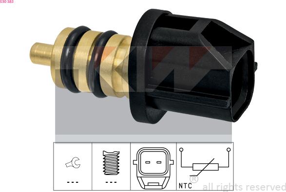 KW 530 383 - Sensore, Temperatura carburante autozon.pro