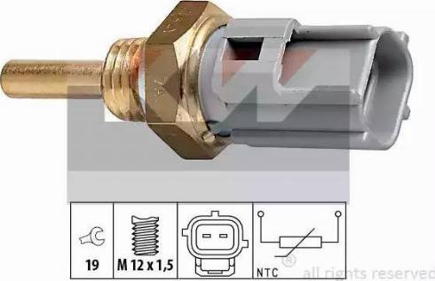 KW 530 327 - Sensore, Temperatura refrigerante autozon.pro