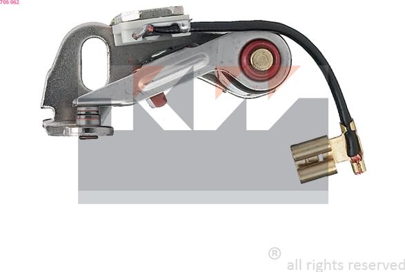 KW 706 062 - Kit contatti, Distributore di accensione autozon.pro