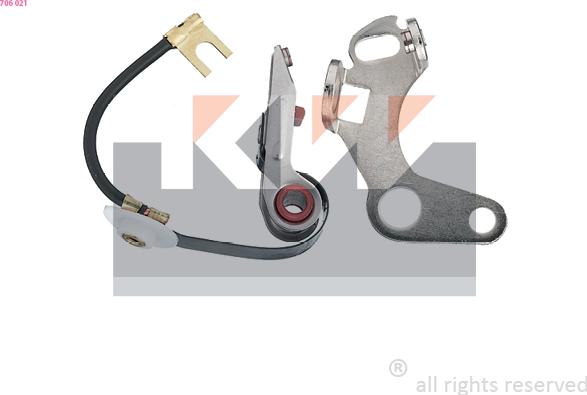 KW 706 021 - Kit contatti, Distributore di accensione autozon.pro