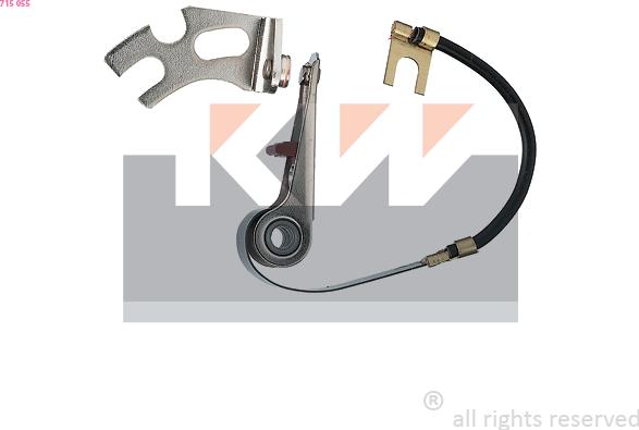 KW 715 055 - Kit contatti, Distributore di accensione autozon.pro