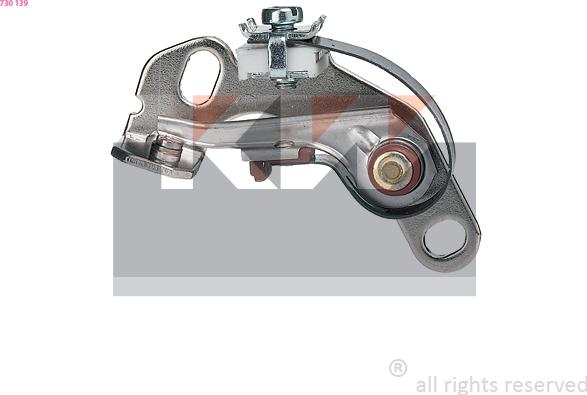 KW 730 139 - Kit contatti, Distributore di accensione autozon.pro