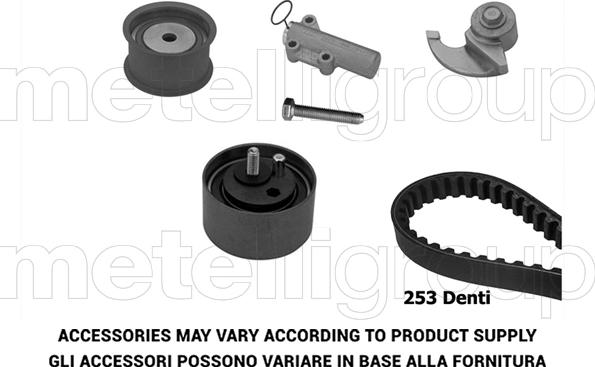 KWP TW178 - Kit cinghie dentate autozon.pro