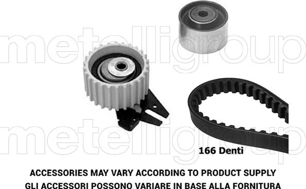 KWP TW357 - Kit cinghie dentate autozon.pro