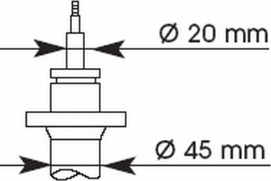 KYB 663049 - Ammortizzatore autozon.pro