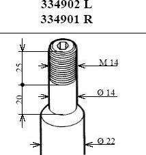 KYB 334901 - Ammortizzatore autozon.pro