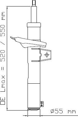 KYB 3358015 - Ammortizzatore autozon.pro