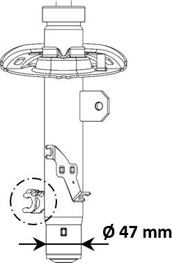 KYB 3338003 - Ammortizzatore autozon.pro