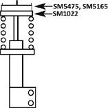 KYB SM5165 - Supporto ammortizzatore a molla autozon.pro