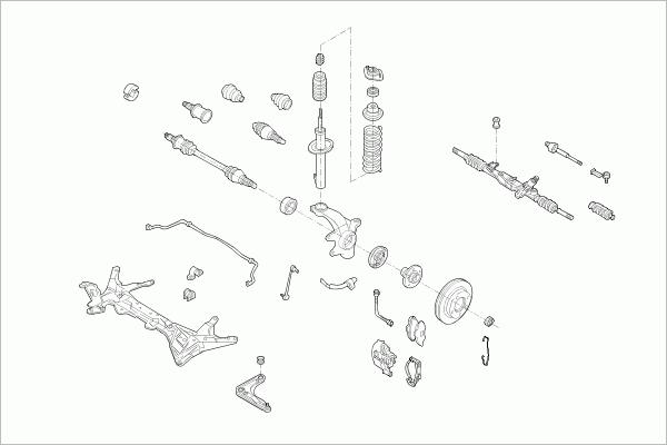 Lemförder FORD-ESCOR-FL025 - Sterzo autozon.pro