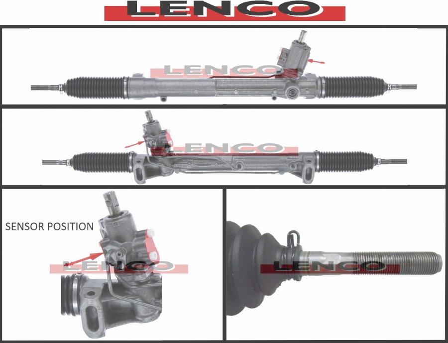 Lenco SGA1066L - Scatola guida autozon.pro