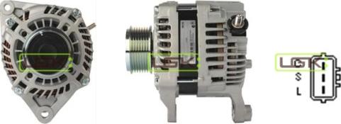 LGK 446555 - Alternatore autozon.pro