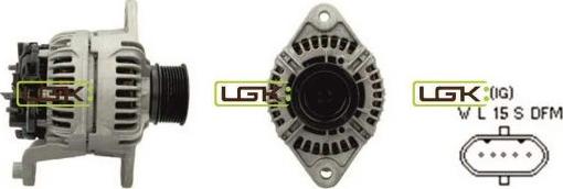 LGK 441807 - Alternatore autozon.pro