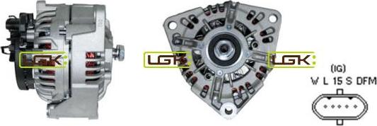 LGK 442653 - Alternatore autozon.pro