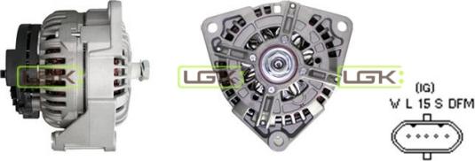 LGK 442106 - Alternatore autozon.pro